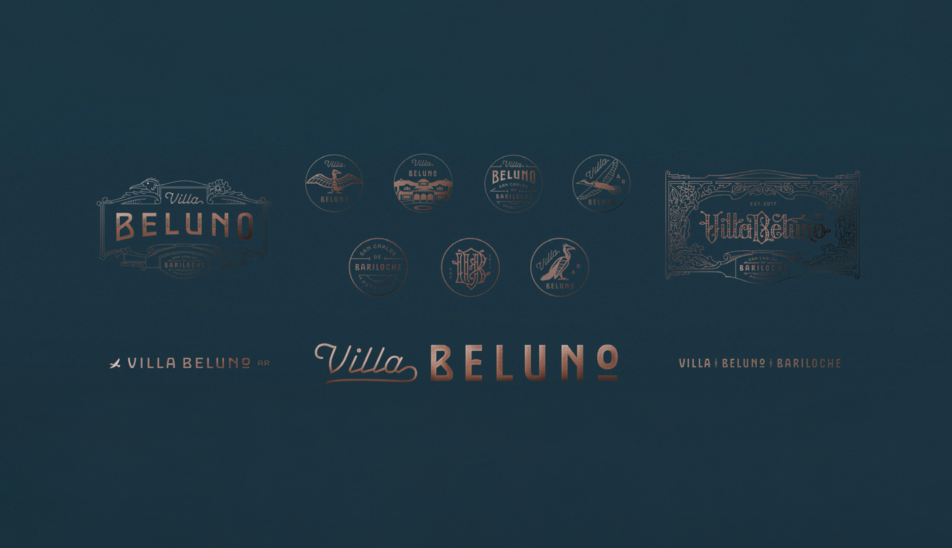 VB Logomark spread Villa Beluno Logomark