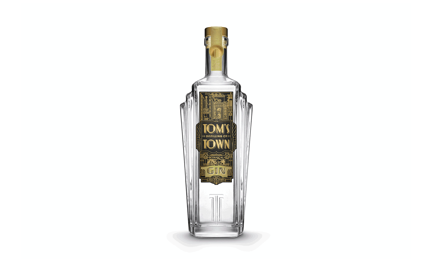 1500x912 KCS TTBottle Tom's Town Distilling Co: Spirits Branding Bottle Packaging