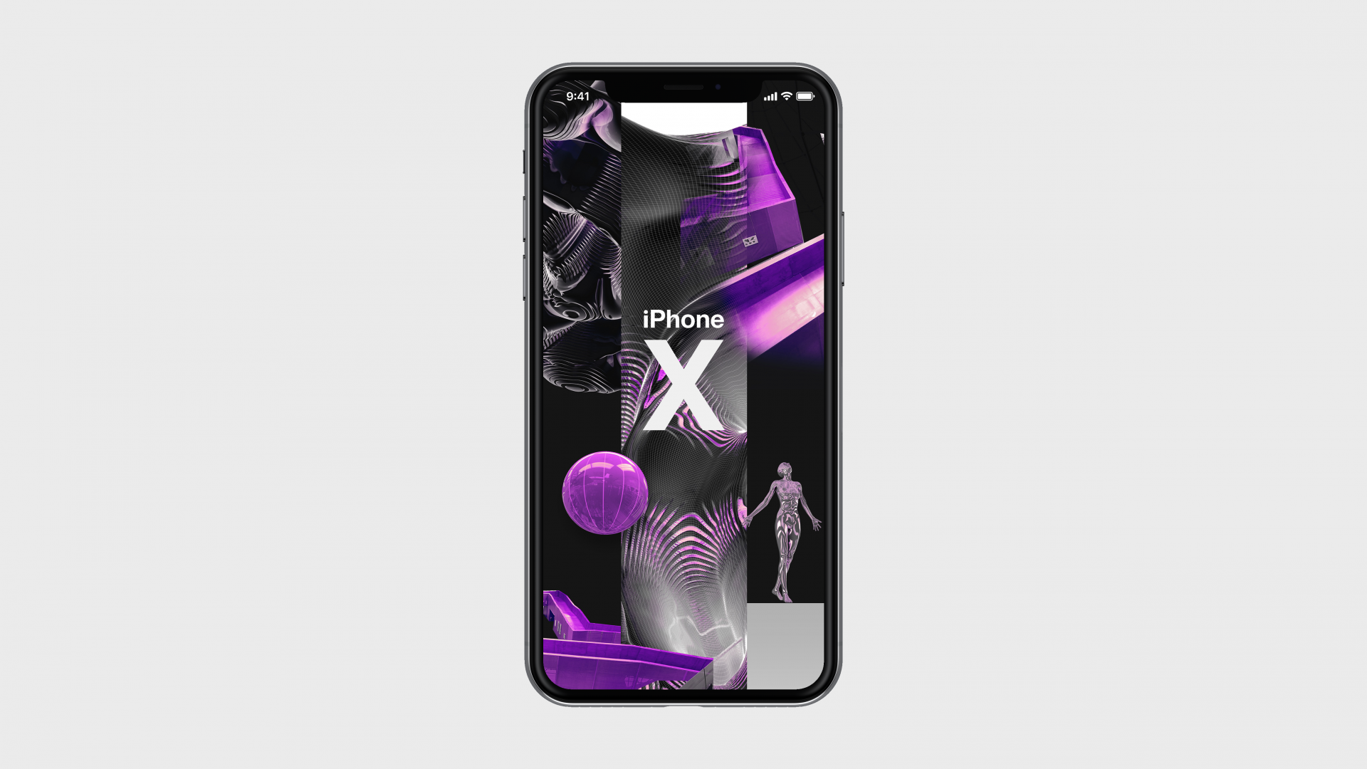 XLR8R iphonex mockup