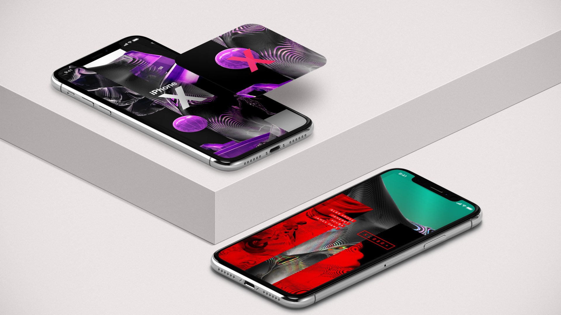 james dawe xlr8r iphoneX jelly london illustration