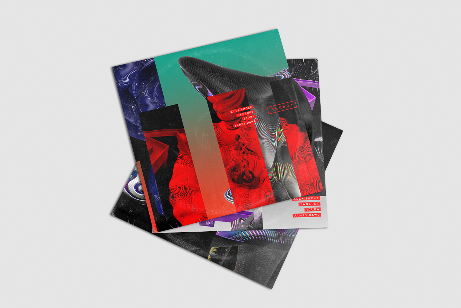 james dawe xlr8r vinyl jelly london illustration