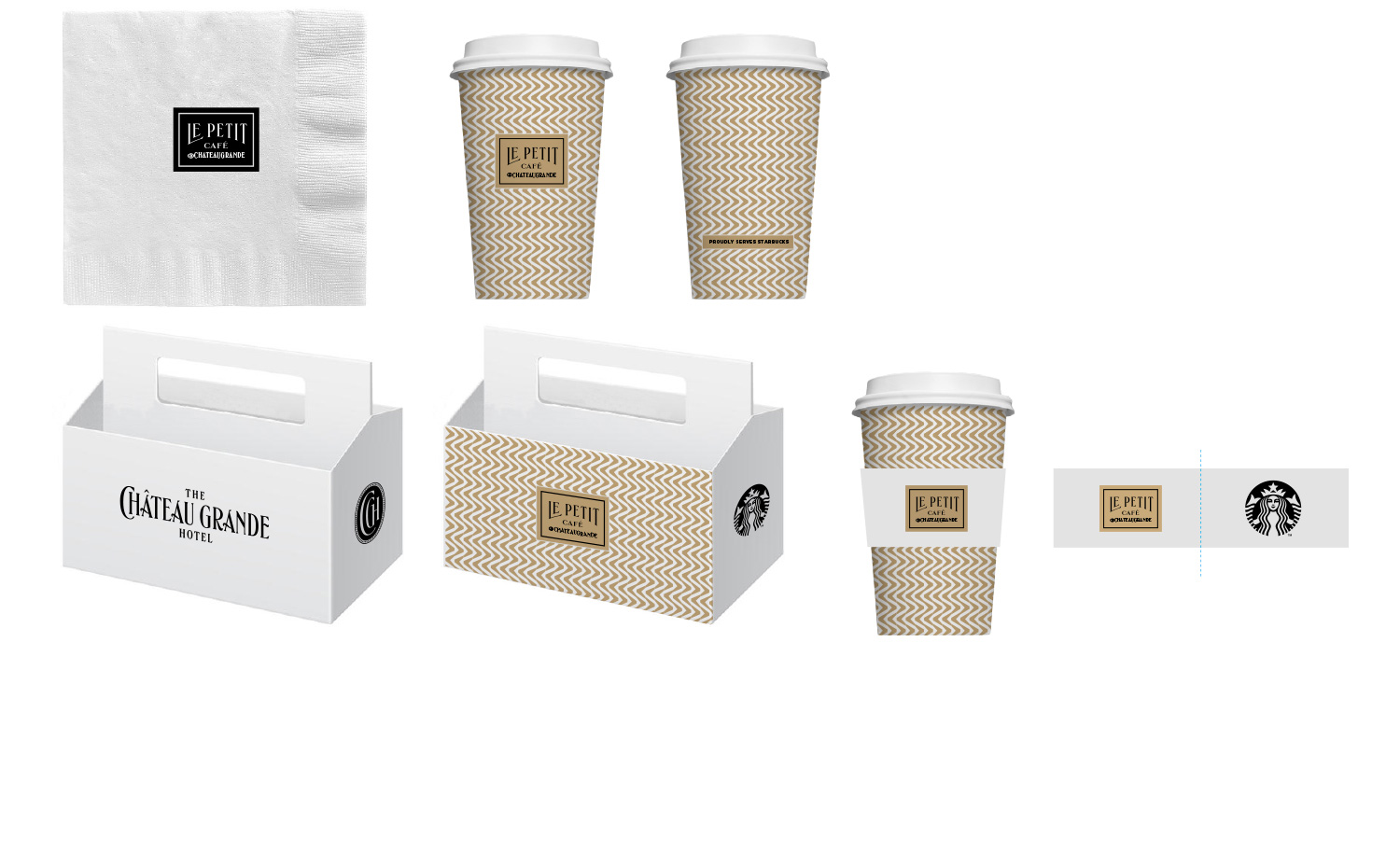 1500x912 SO CGH 48.5 Chateau Grande Hotel Sub Brand Orchard Park Restaurant Branding Product Packaging